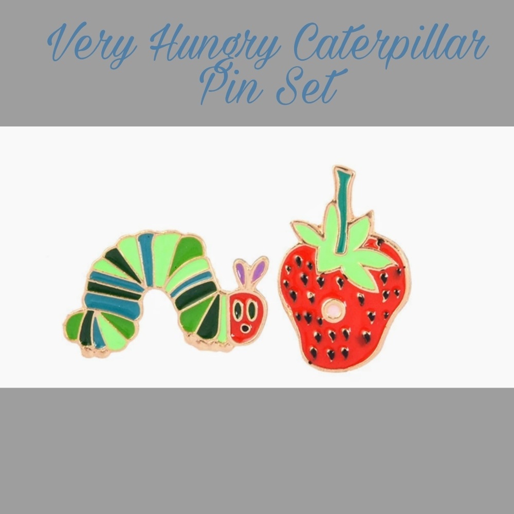 Very Hungry Caterpillar pin set. ❤️ - Picture 1 of 3